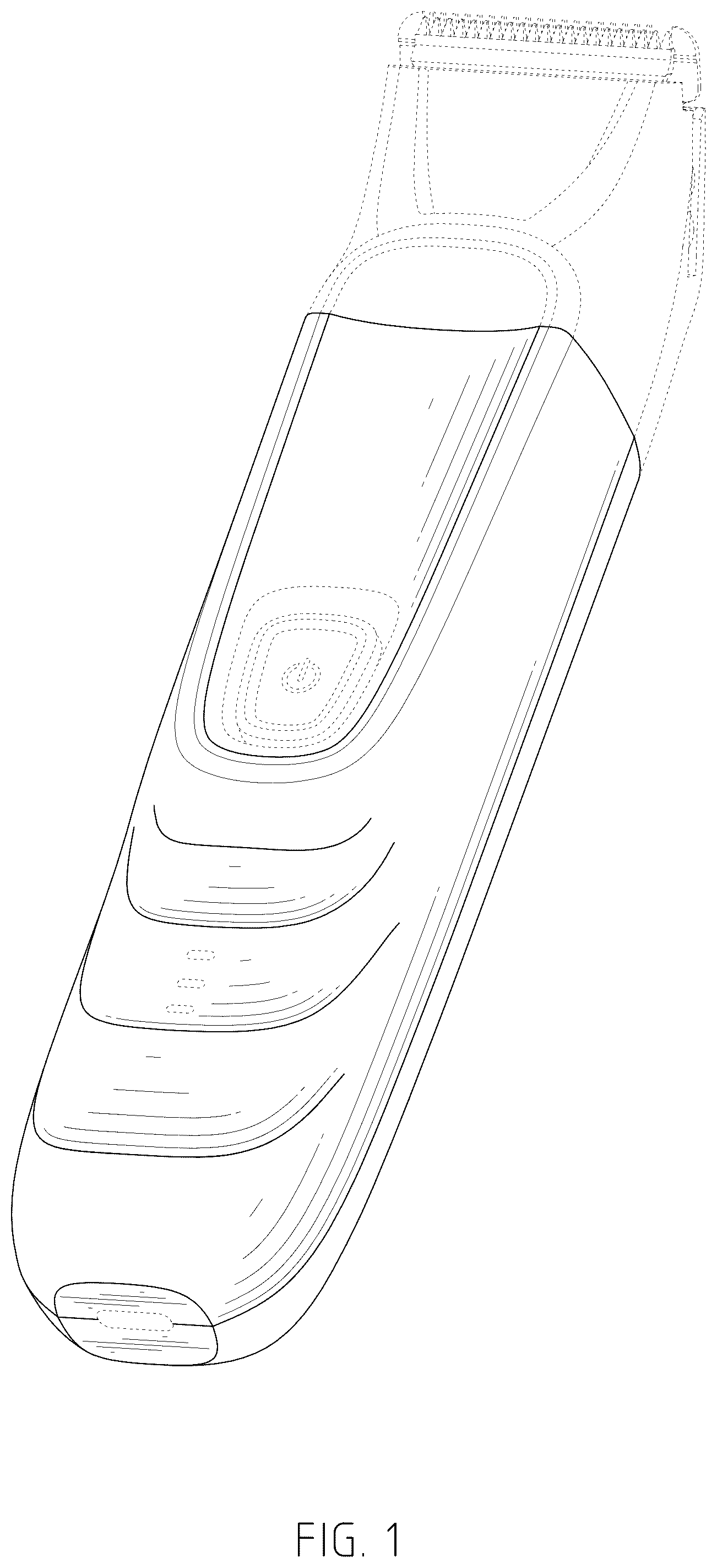 Patent USD1125721 Figure 1 – Pet hair clipper