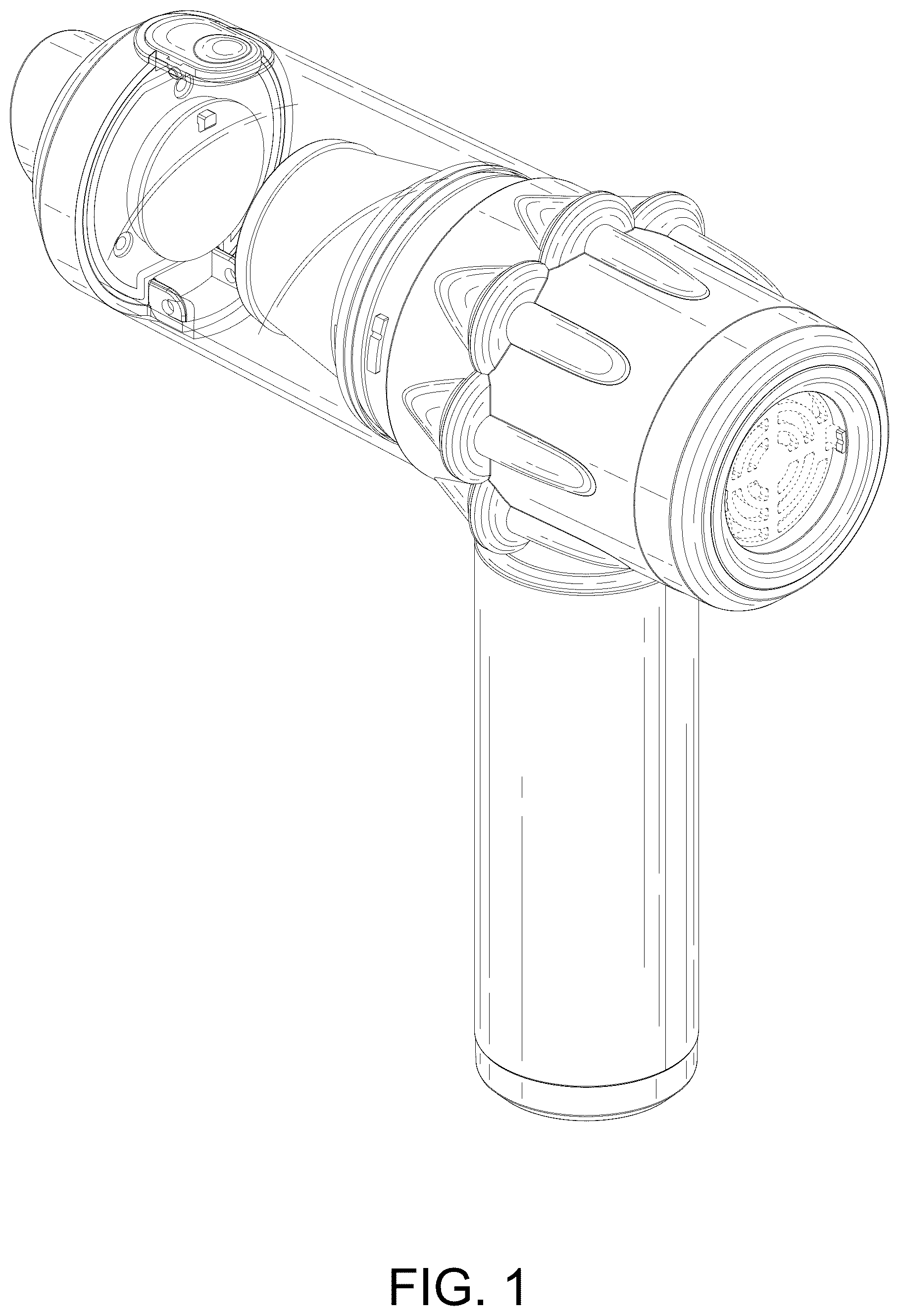 Patent USD1125740 — Portable vacuum cleaner — Figure 1