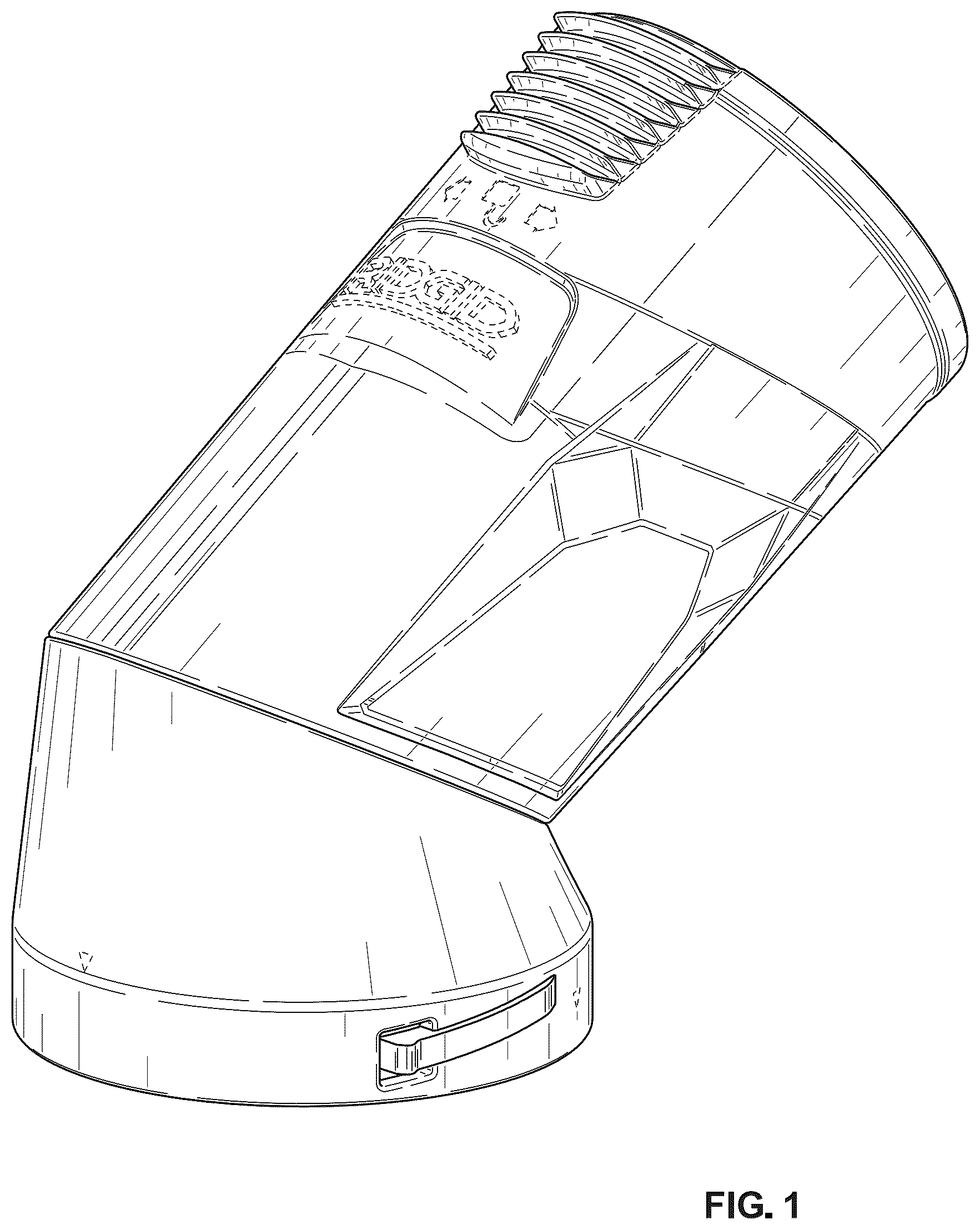Patent USD1125747 — Vacuum cleaner accessory tool — Figure 1