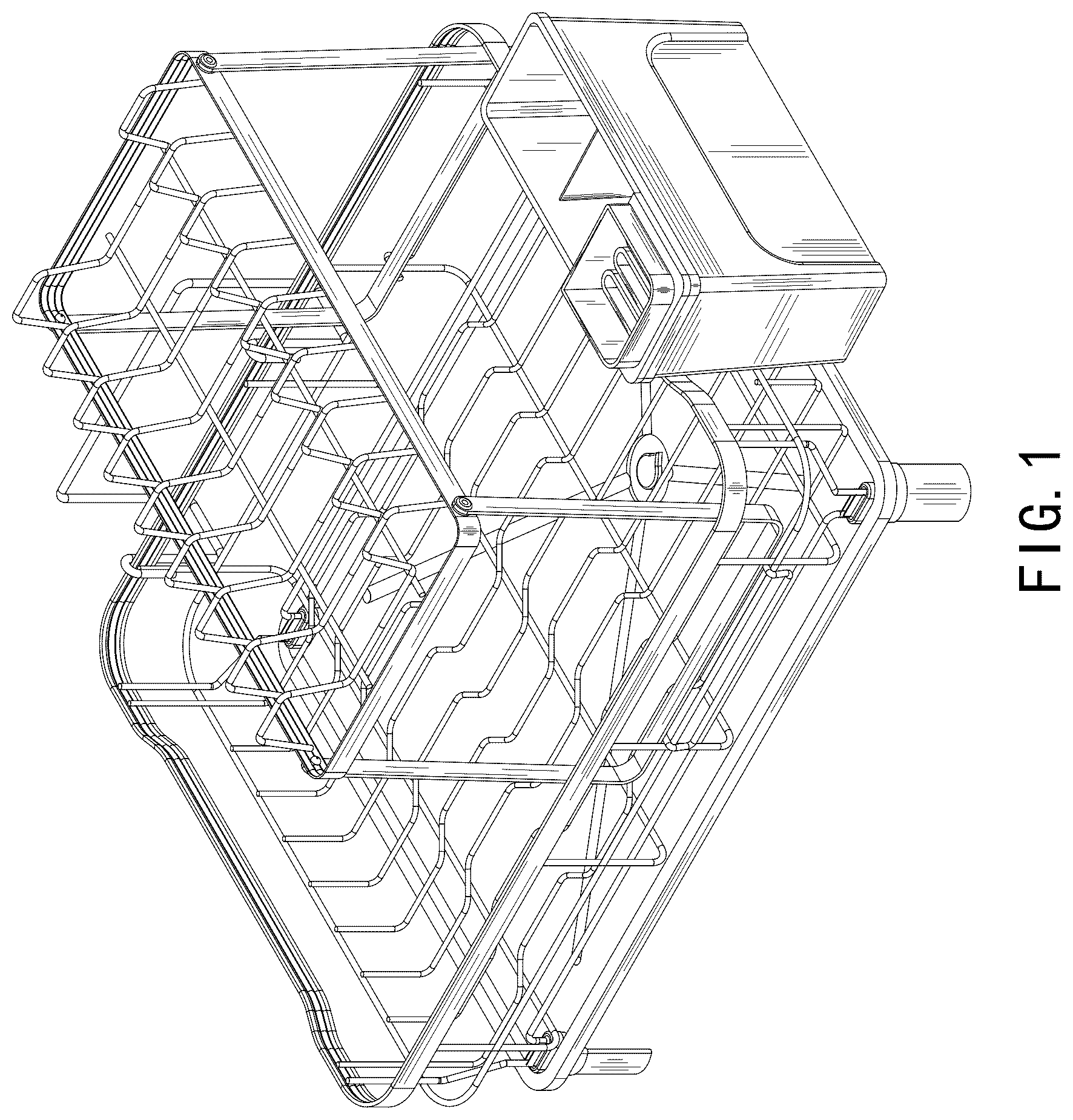 Patent USD1125753 — Dish drainer — Figure 1