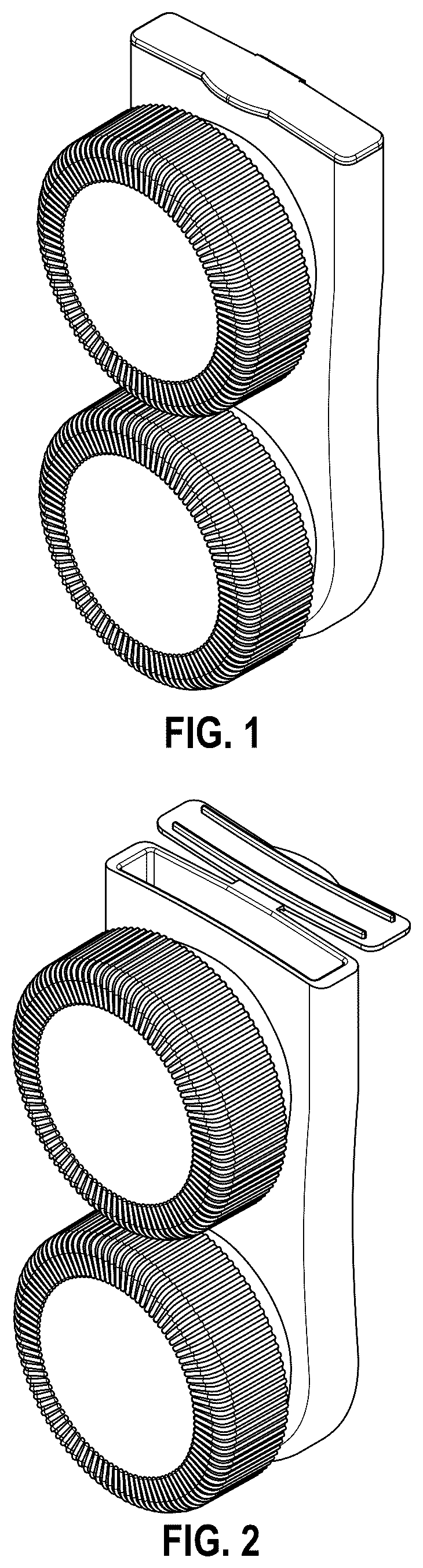 Patent USD1125758 Figure 1 – Waste disposal device