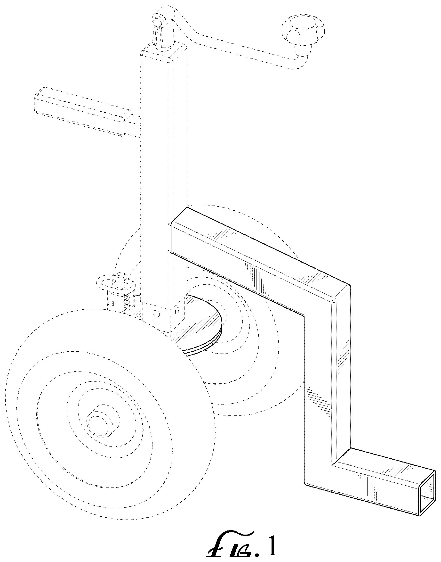 Patent USD1125774 — Hand truck — Figure 1
