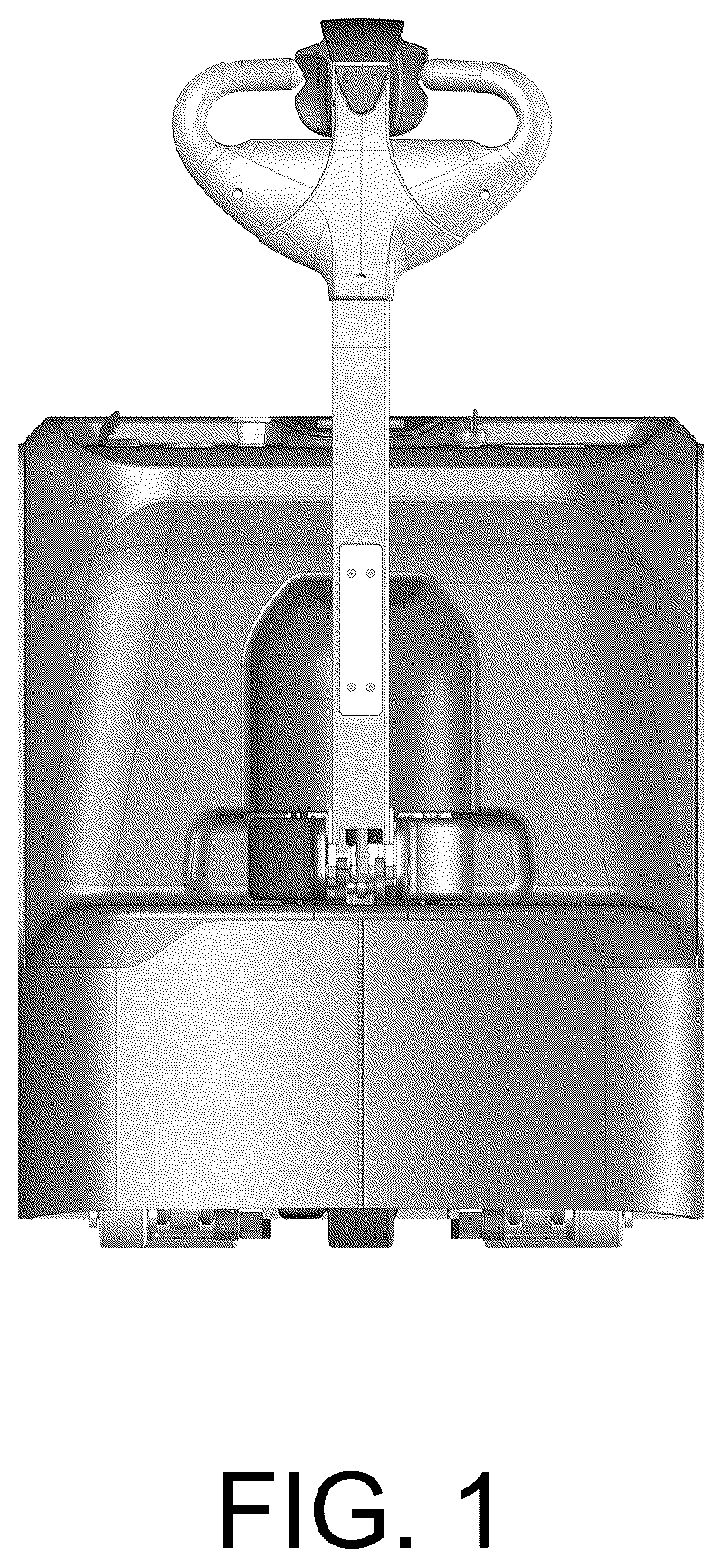 Patent USD1125786 — Walking pallet truck — Figure 1